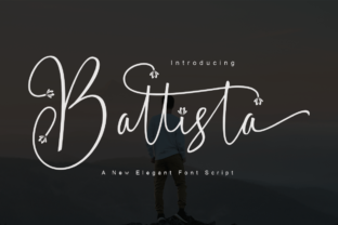 Battista: A Script Handwritten Font for Creative Crafters