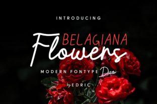 Belagiana Flowers Duo for Eye-Catching Campaign Design