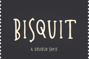 Bisquit: A Serif Font That Balances Elegance and Cheer