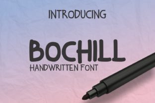 Bochill: The Sweet Script Font That Elevates Your Campaigns