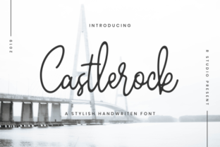 Castlerock: A Stylish Handwritten Font for Editorial Design