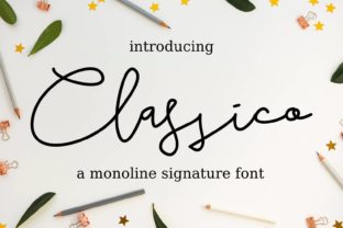 Classico: A Script Font for Modern Branding and Campaign Design