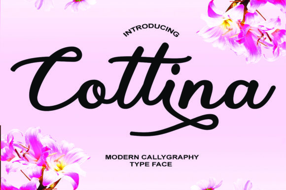 Cottina: A Script Handwritten Font for Timeless Branding