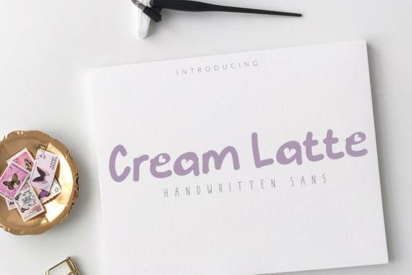 Cream Latte: A Script Handwritten Font for Creative Campaigns