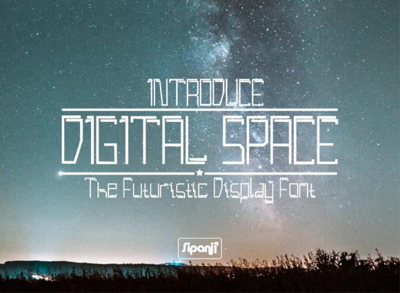 Digital Space: A Modern Serif Font for Digital Branding