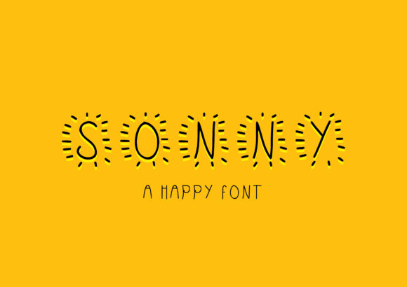 Discover the Joy of Sonny: A Script Handwritten Font for Editorial Design