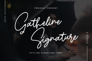 Gatheline: A Script Font That Elevates Editorial Design