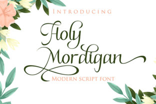 How Holy Mordigan Elevates Brand Campaigns with Luxury Script Typography