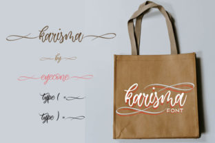 Karisma: A Script Font That Adds Nerve and Talent to Your Design