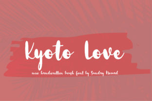 Kyoto Love: A Font for Elegant Expression