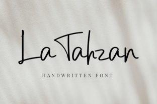 LaTahzan: A Sweet Script Font for Branding and Design