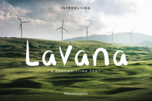 Lavana: A Versatile Script Handwritten Font for Authentic Branding