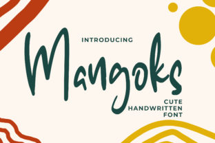 Mangoks: A Script Font for Dynamic Brand Campaigns