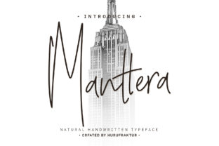 Manterra: The Script Font That Elevates Your Brand’s Visual Identity