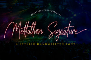 Mettallion: A Stylish Script Handwritten Font for Designers