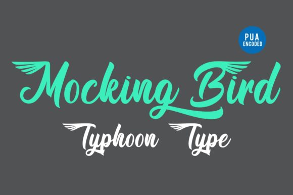 Mocking Bird: The Bold Script Font That Elevates Your Brand