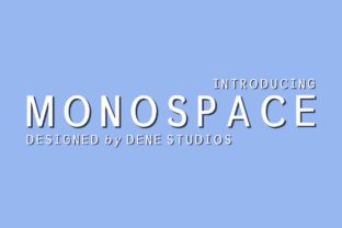 Monospace: A Modern Sans Serif Font for Creative Makers