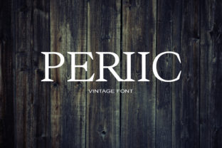 Periic: A Serif Font for Timeless Editorial Design