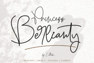 Princess Berlianty: A Script Handwritten Font for Creative Campaigns