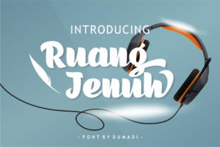 Ruang Jenuh: A Fresh Script Handwritten Font for Designers