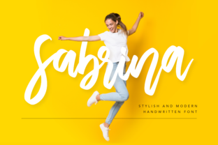 Sabrina: A Handwritten Font for Editorial Charm and Readability
