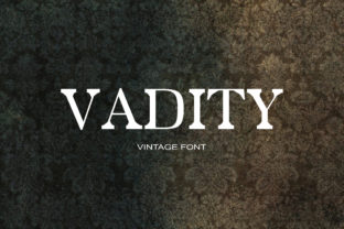 Vadity: A Serif Font That Elevates Your Craft Projects