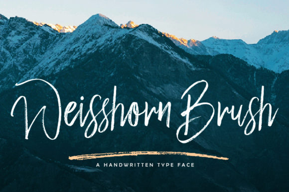 Weisshorn: A Script Font for Authentic Campaigns
